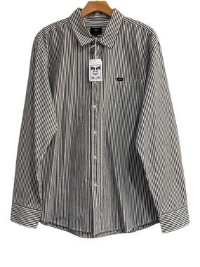 Obey Adario Woven Long Sleeve Dress Shirt Men’s Sz XL